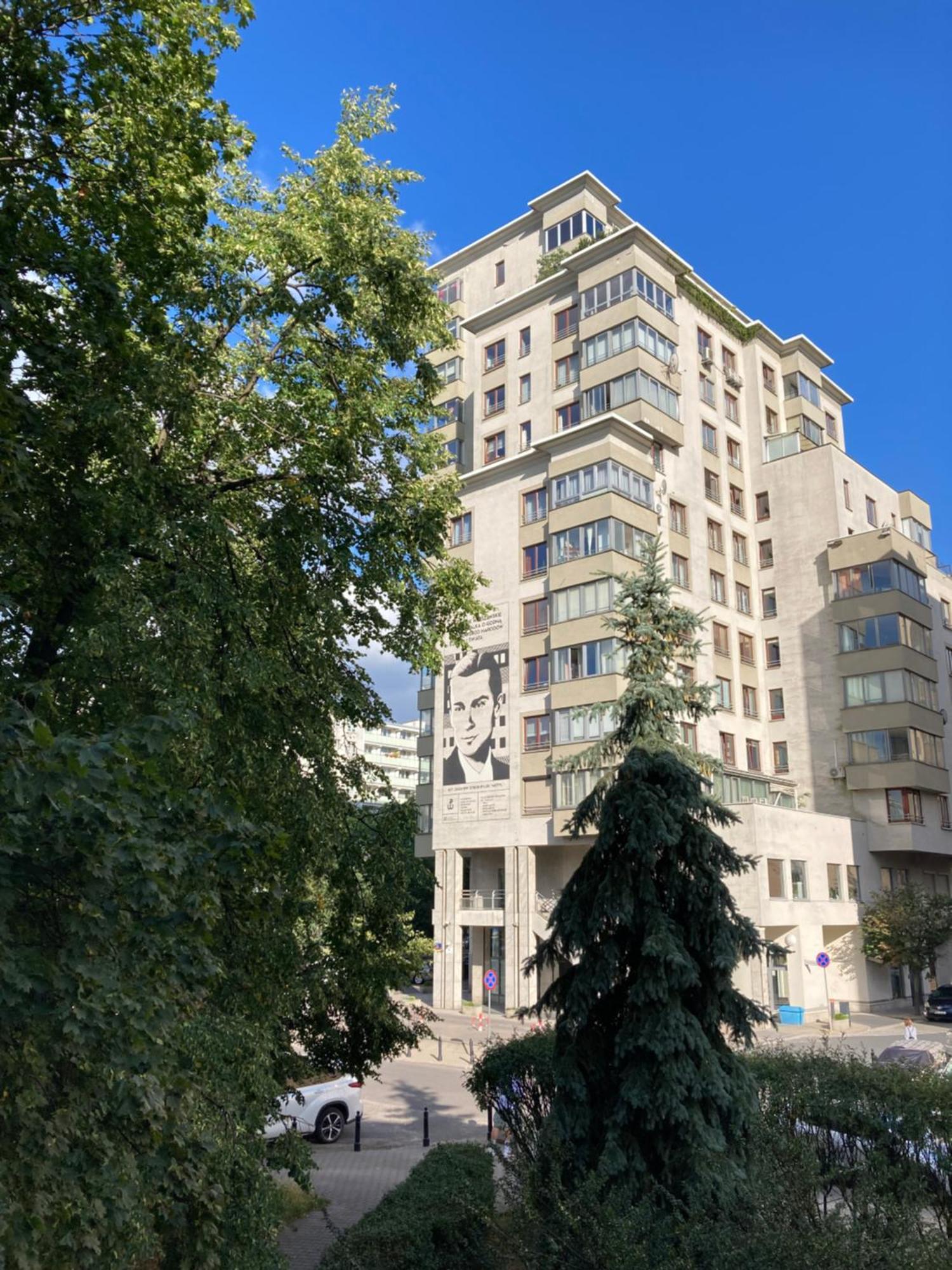 Ferienwohnung Apartament Mila - Muzeum Polin Warschau Exterior foto